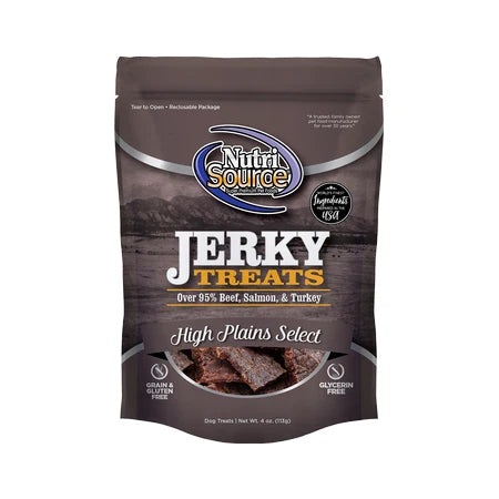 NutriSource High Plains Jerky Treats 4 oz