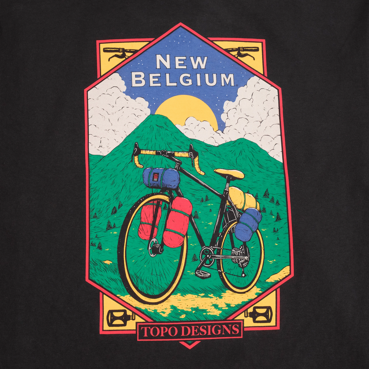 Topo Designs x New Belgium Brewing Graphic Tee Long Sleeve
