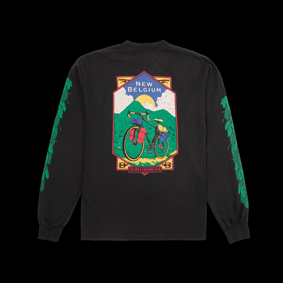 Topo Designs x New Belgium Brewing Graphic Tee Long Sleeve