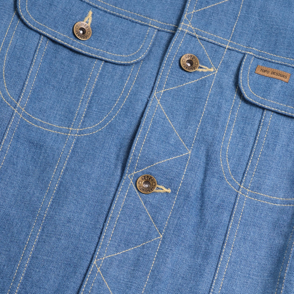 Mt. West Trucker Jacket - Denim - Men's