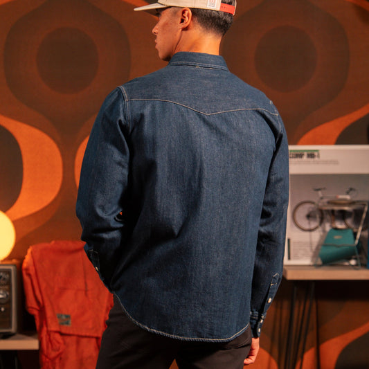 Mountain Shirt Long Sleeve Denim - Men's