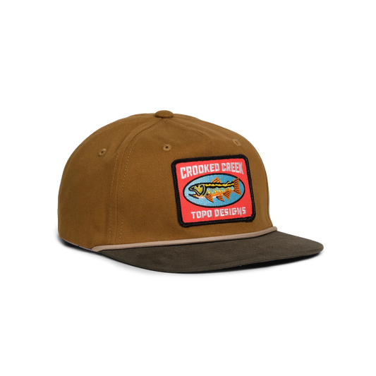Topo Designs x CCH x Pine Printshop Rope Cap