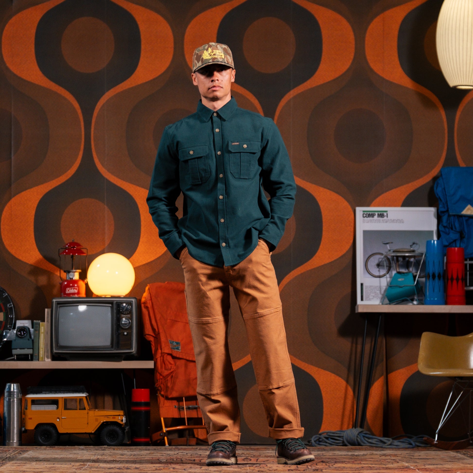 Utility Shirt Moleskin - Men's