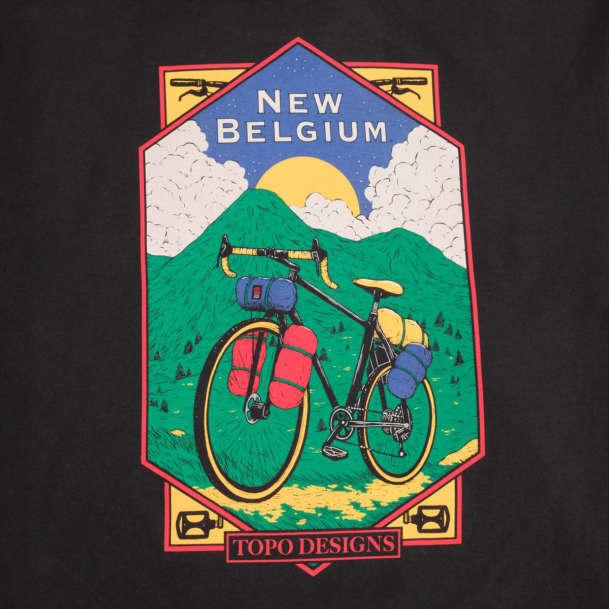 Topo Designs x New Belgium Brewing Graphic Tee Long Sleeve
